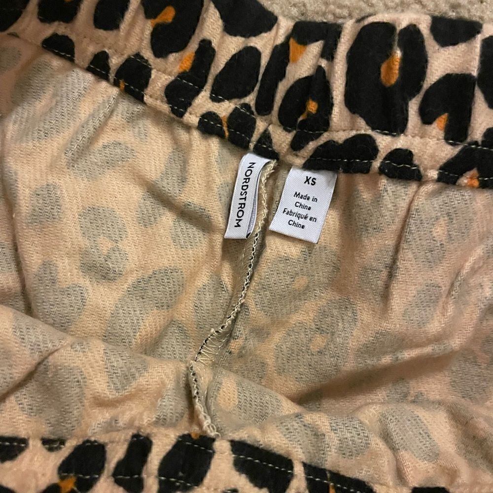 Nordstrom Flannel Patchwork Pajamas Size XS - Picture 4 of 11